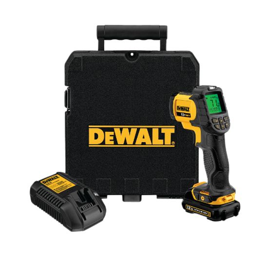DeWalt 12V Max Infrared Thermometer Kit