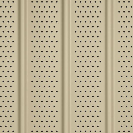 CertainTeed Siding Value Triple 4" Fully Vented Vinyl Soffit - Matte Finish — CERVST4MTFVSVW