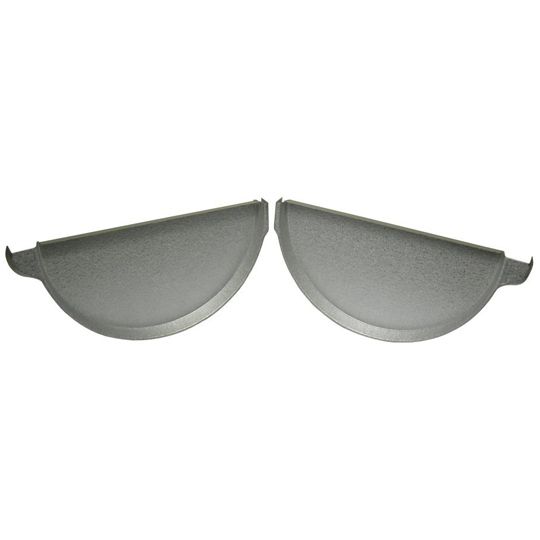 Berger Building Products 26 Gauge 6" Half Round Galvalume End Cap