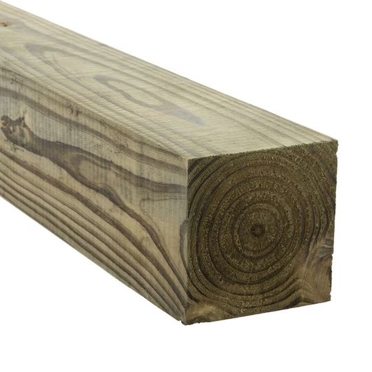 Alamo Lumber 4X4X12 #2 Southern Yellow Pine Treated