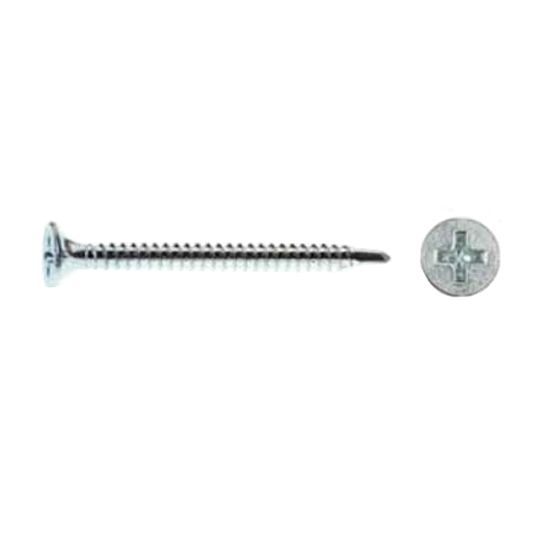 Pro-Twist 1-5/8" x #6 Phillips Bugle-Head Self-Drilling Screws - Box of 5,000