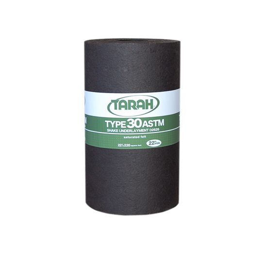 Tarah 22" #30 Wide ASTM Shake Underlayment