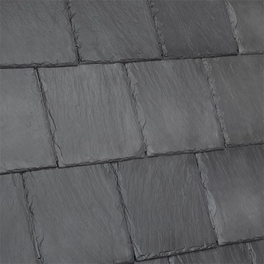 Davinci Roofscapes Bellaforte Slate One-Piece Hip & Ridge — Slate Roofing — DISCDAVBFSLEB1HR
