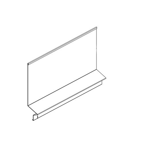 Fry Reglet Aluminum "Stx" Stucco Reglet - Sold per Lin. Ft.