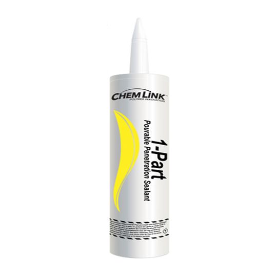 Chem Link 1-Part Pourable Penetration Roofing Sealant - 10 Oz. Tube — Adhesives, Caulks & Sealants