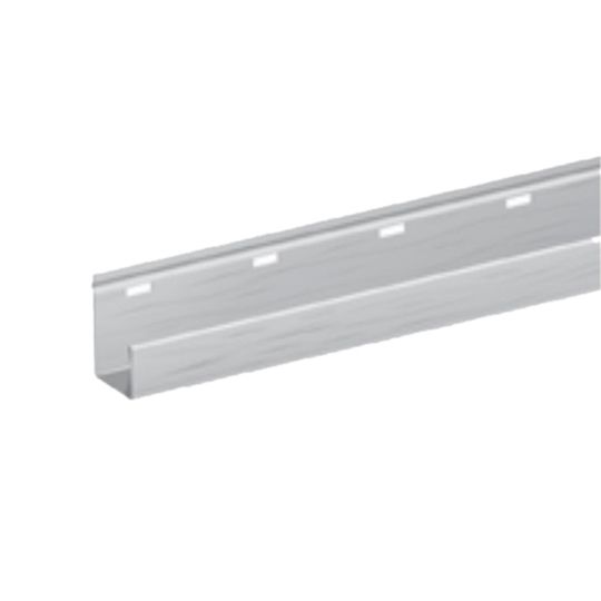 Quality Edge 1" x 10' TruCedar Steel J-Channel — QEDJ1SHD2109