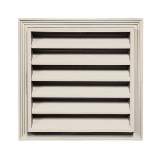 Mid-America Insulated Square Gable Vent — MABGVRE1212048
