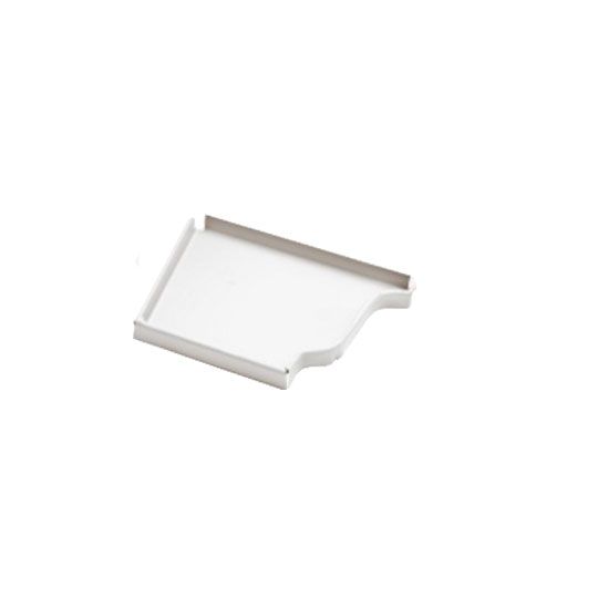 Quality Edge .019" x 5" Aluminum Left End Cap — QED5LEC515