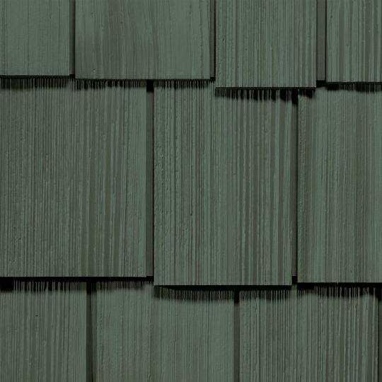 CertainTeed Siding Cedar Impressions Double 9" Staggered Rough-Split Polymer Shake Siding — CERCID9RSSFO