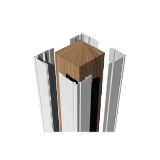 RDI Railing Dynamics 6" x 6" x 96" Endurance 4-Piece Post Wrap