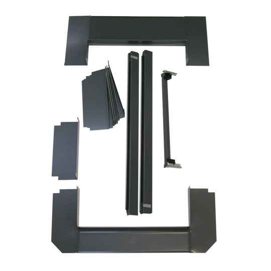 Velux SK06 Aluminum Shingles/Shakes Flashing Kit with Extra Side Soakers