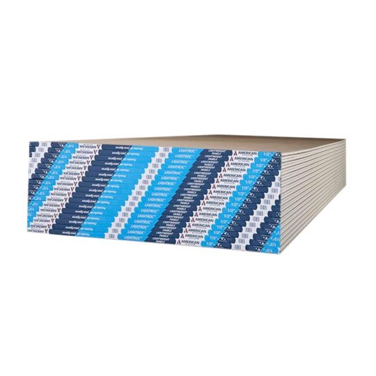 American Gypsum 1/2" x 4' x 8' LightRoc Gypsum Board