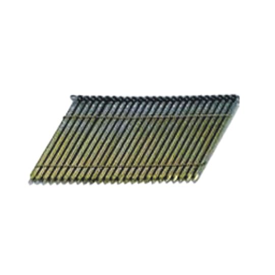 Steel & Wire .113" x 2-3/8" Smooth Vinyl Coated Bright Common Nails - Carton of 2,000