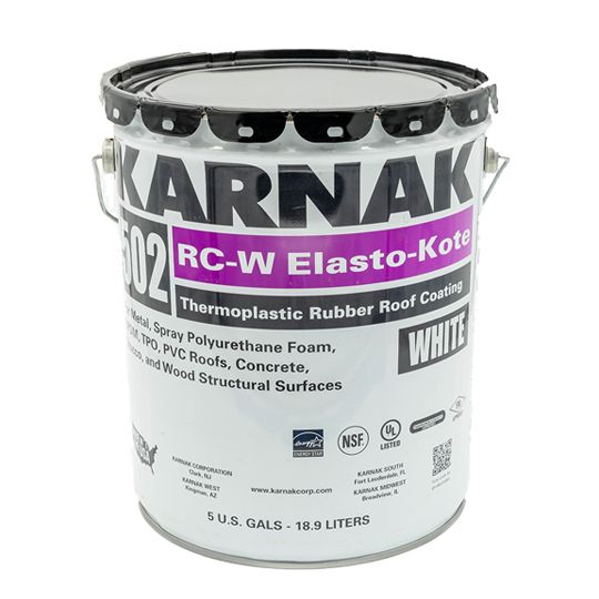 Karnak #502 Rc-w Elasto-Kote Finish Coat - 5 Gallon Pail — KAR502W5