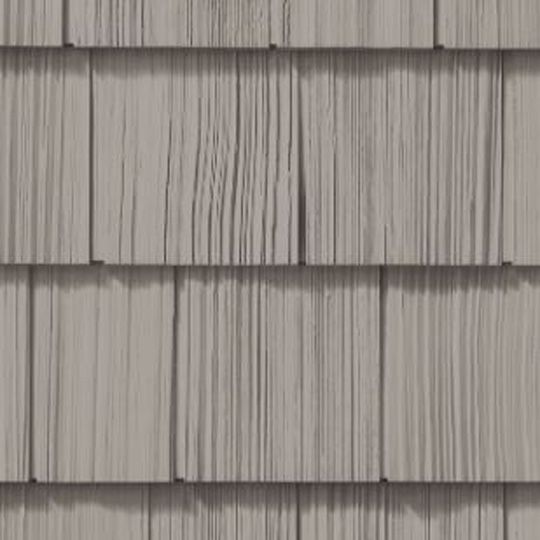 CertainTeed Siding Cedar Impressions Double 7" Straight Edge Rough-Split Polymer Shake Siding — CERCID7RSGG