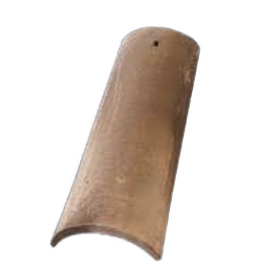 Redland Clay Tile Baja Mission 4000 Series Top Tile — Tile Roofing — RDLBMSSCBTOP