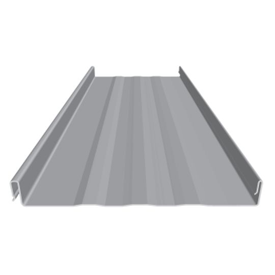 Metal Sales 24 Gauge Vertical Seam Panel