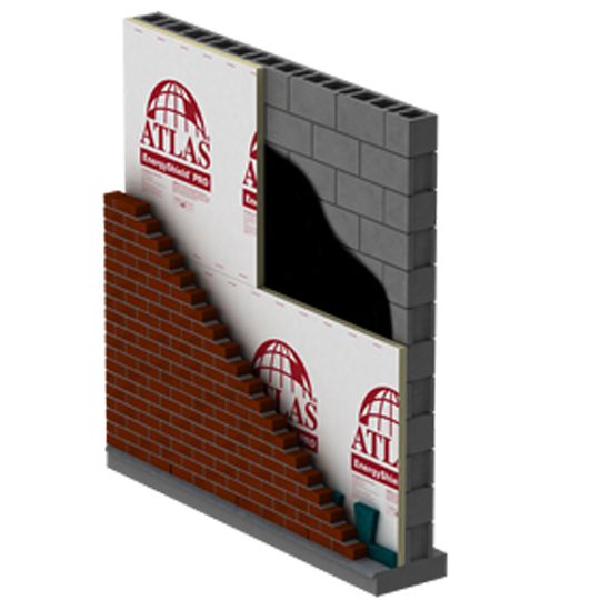Atlas 1/2" Exterior Wall Insulation Foil