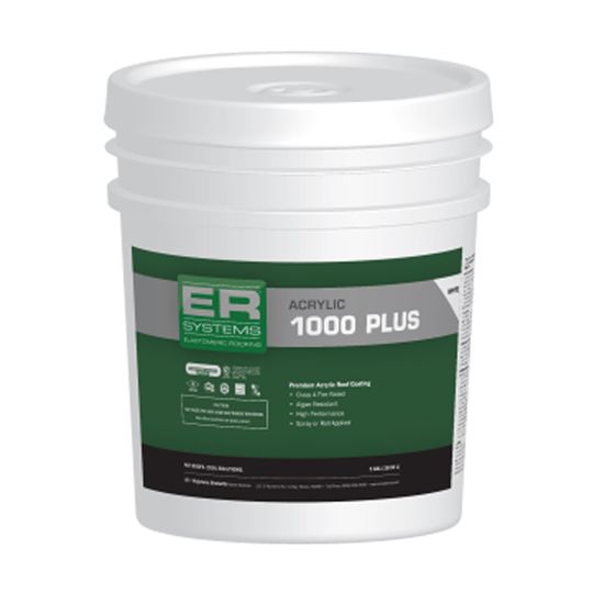 ER Systems Acrylic 1000 Plus Roof Coating - 5 Gallon Pail