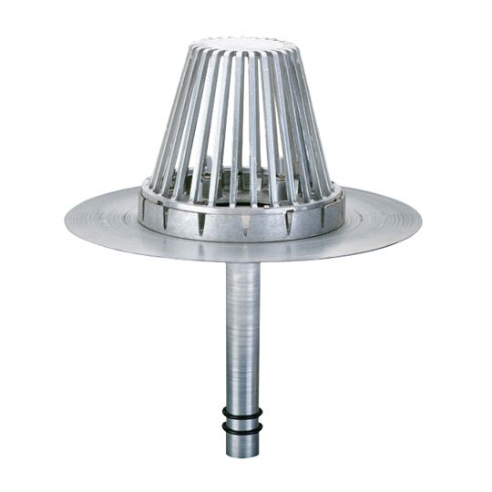 TRI-BUILT Hercules Aluminum RetroDrain with O-Ring & 24" Stem