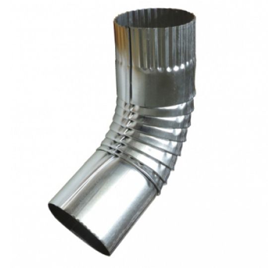 Berger Building Products .019" x 3" Plain Round Mill Finish Aluminum 75° Elbow