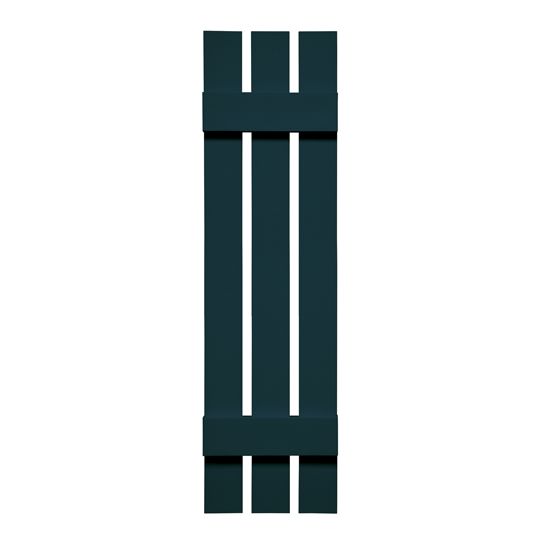 Mid-America Board-N-Batten Standard Three-Board Spaced Shutter — MABBNB3BS1247166