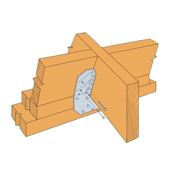 Simpson Strong-Tie H10 Truss/Rafter Tie