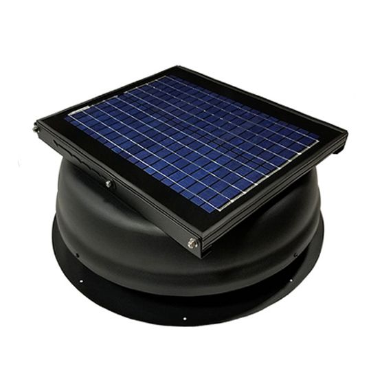 Cardinal Ventilation Cv-xlp Pro 30 Watt Self-Flashing Solar Powered Attic Fan
