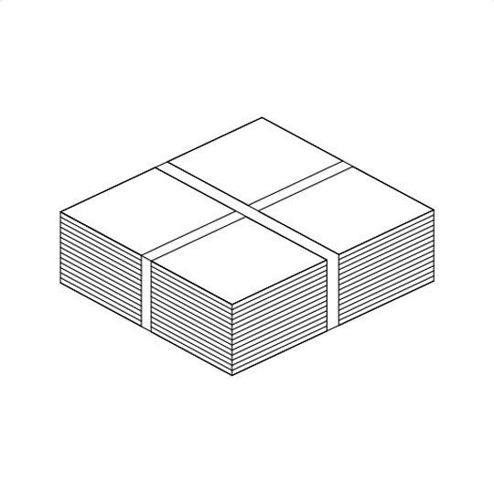 Klauer Manufacturing Company 6" x 8" Steel Flat Step Flashing Shingles