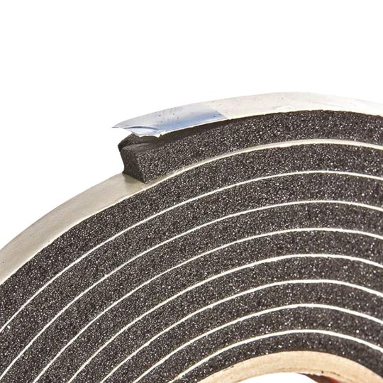 Thermwell 3/8" x 3/16" x 10' High Density Foam Tape