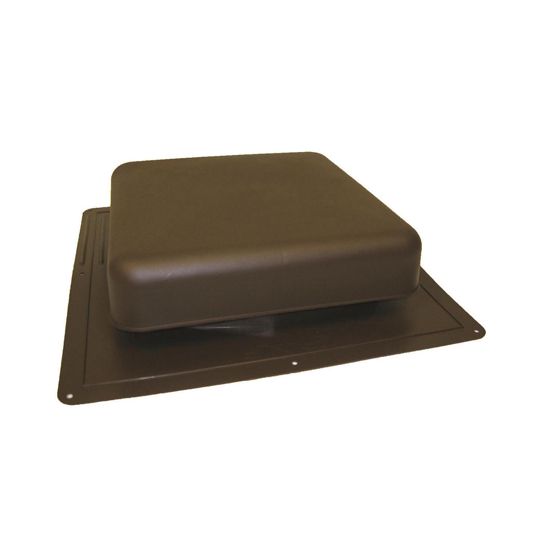 GAF MasterFlow Square-Top Plastic RT65 Roof Louver — Ventilation and Drainage — GAFRT65BR
