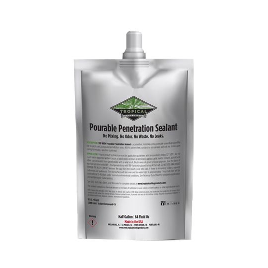 Tropical Roofing Products 654 1-Part Pourable Pitch-Pan Sealant