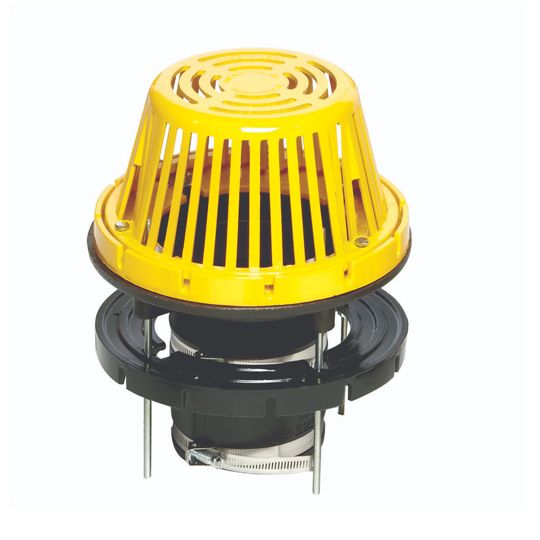 Portals Plus Cast Iron Drain with Aluminum Cap