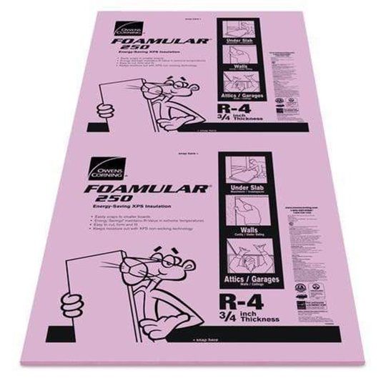 Owens Corning Ocf Foamular NGX 250 Se 3/4 4X8