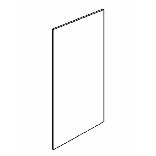 Wolf Home Products 48" x 36" Plywood Veneer Finished End Panel