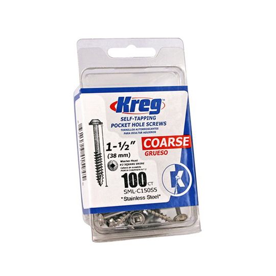 Kreg Tools #8 x 1-1/2" Pocket Hole Screws - Pack of 100