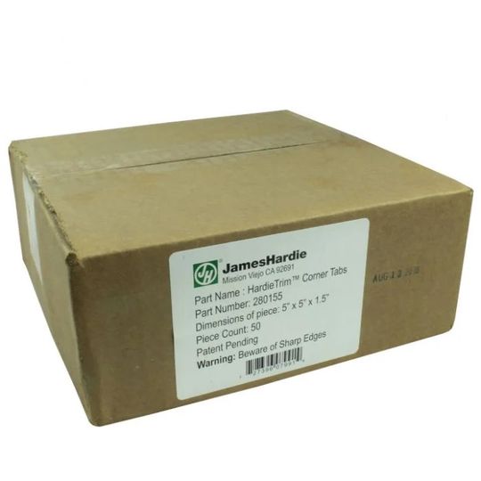 James Hardie Corner Tabs — HAR5CT50CT