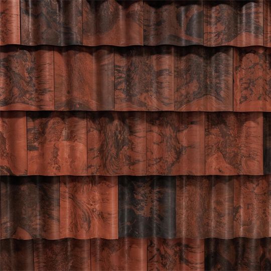 Brava Roof Tile Composite Spanish Barrel Tile Top Ridge (Class C) - Bundle of 5 — Tile Roofing — BVTSTRAM