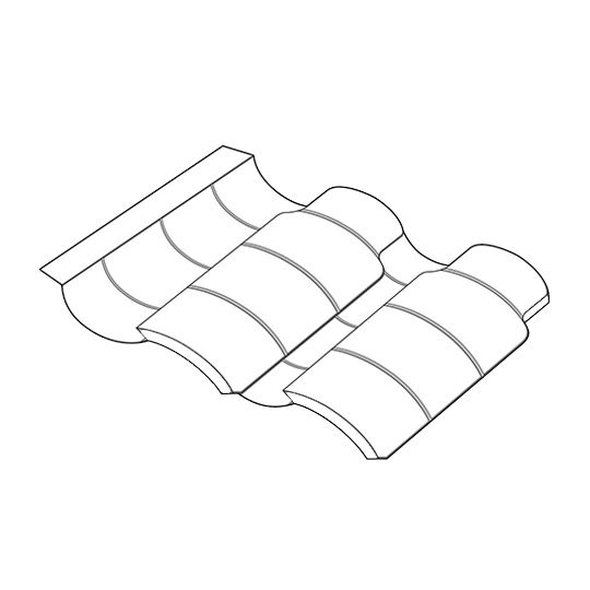 Eagle Roofing Products 29" x 19" Flat Roof Vent