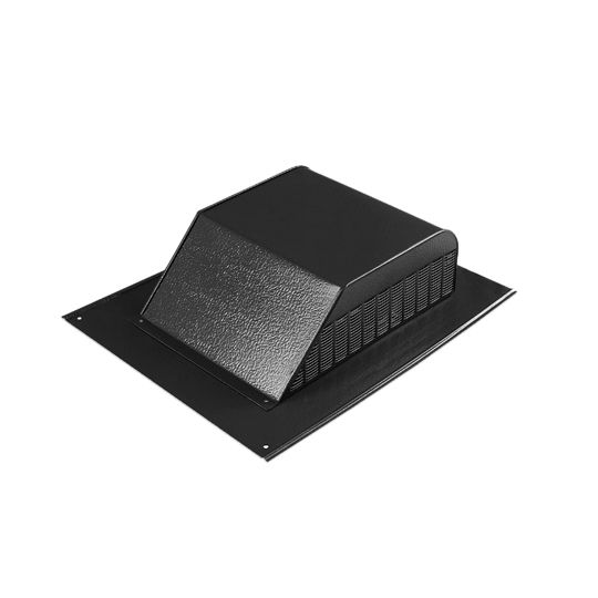 GAF MasterFlow 960 Series Galvanized Slant-Back Roof Louver with Weather Filter — Ventilation and Drainage — GAFSSB960GWFBL