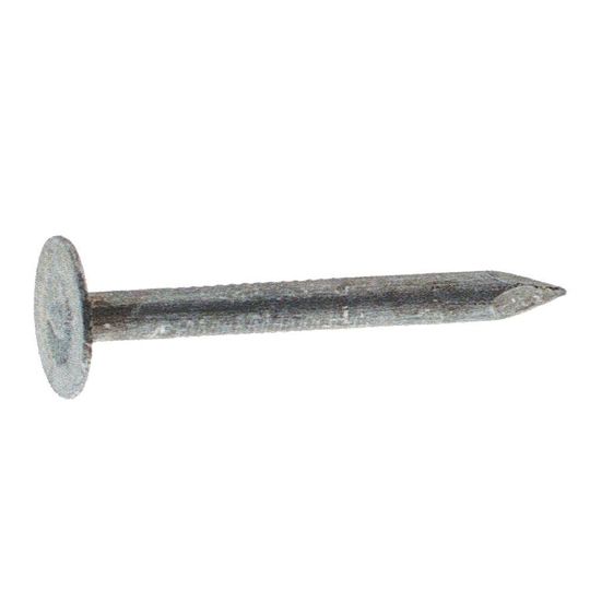 Grip-Rite 1-1/4" Electro-Galvanized Roofing Nails - 1 Lb. Box
