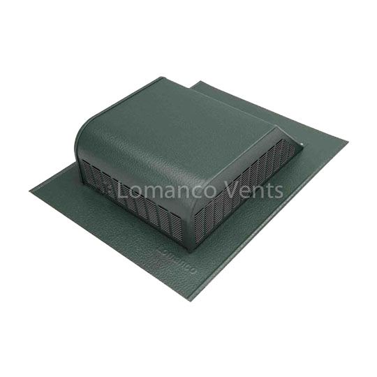 Lomanco Model 750 Slant Back Static Roof Louver — Ventilation and Drainage — LOM750FG