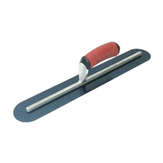 Marshalltown 24" x 5" Bs Fully Rounded Finishing Trowel with Curved DuraSoft Handle