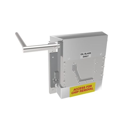 KWM Gutterman 6" Front Pull Guillotine for IronMan Gutter Machine