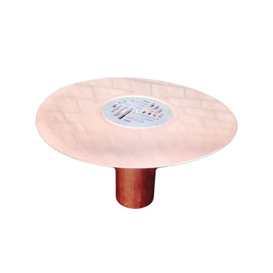 Precision Metals 2.75" Copper Spun Deck Drain