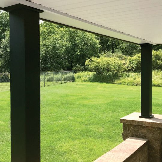 Color Guard Railing Systems 4" x 4" x 108" Sentinel Porch Post Kit — COGBL44108AP