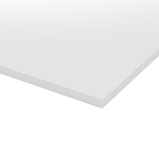 Wolf Home Products 3/4" x 48" x 96" Smooth PVC Trim Sheet