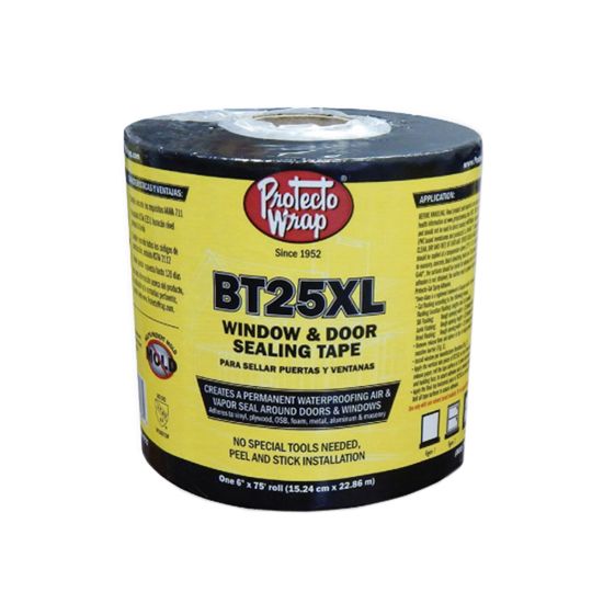 Protecto Wrap 4" x 75' BT25XL Window & Door Sealing Tape