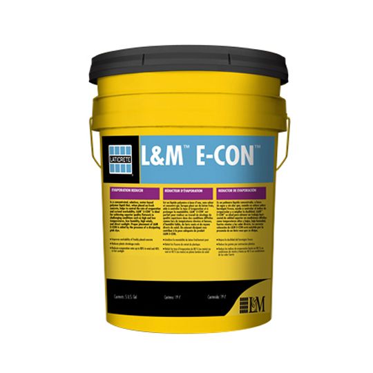 LATICRETE International L&M E-con Evaporation Reducer - 5 Gallon Pail