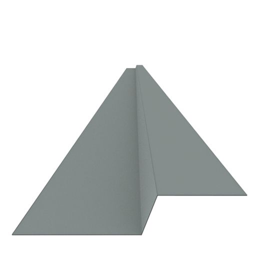 Able Sheet Metal 26 Gauge x 2" x 1" x 3" Galvanized Z-Bar